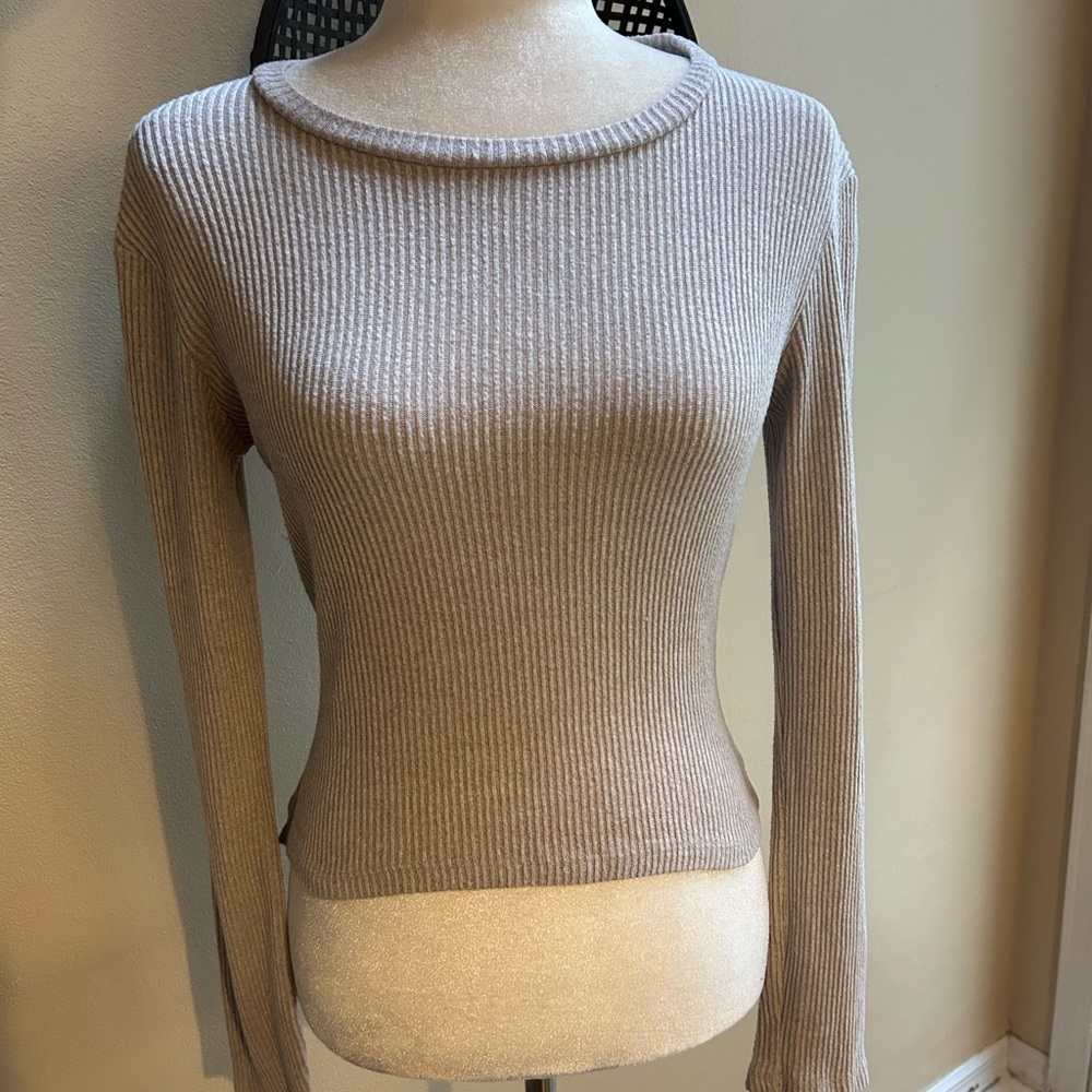 Zara Size M Long Sleeve Top